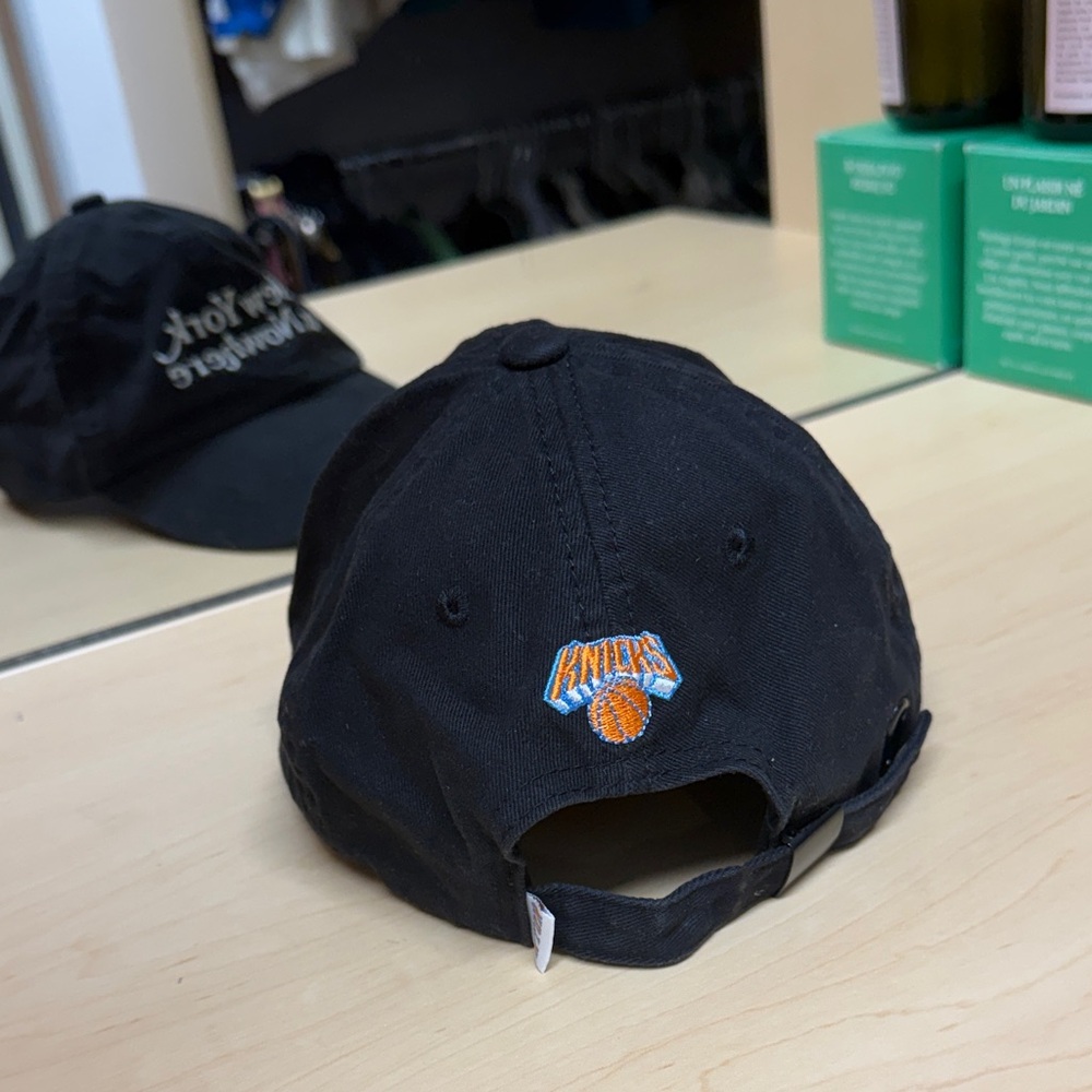 Black "New York or Nowhere" NY Knicks collab Cap RARE - Picture 2 of 2
